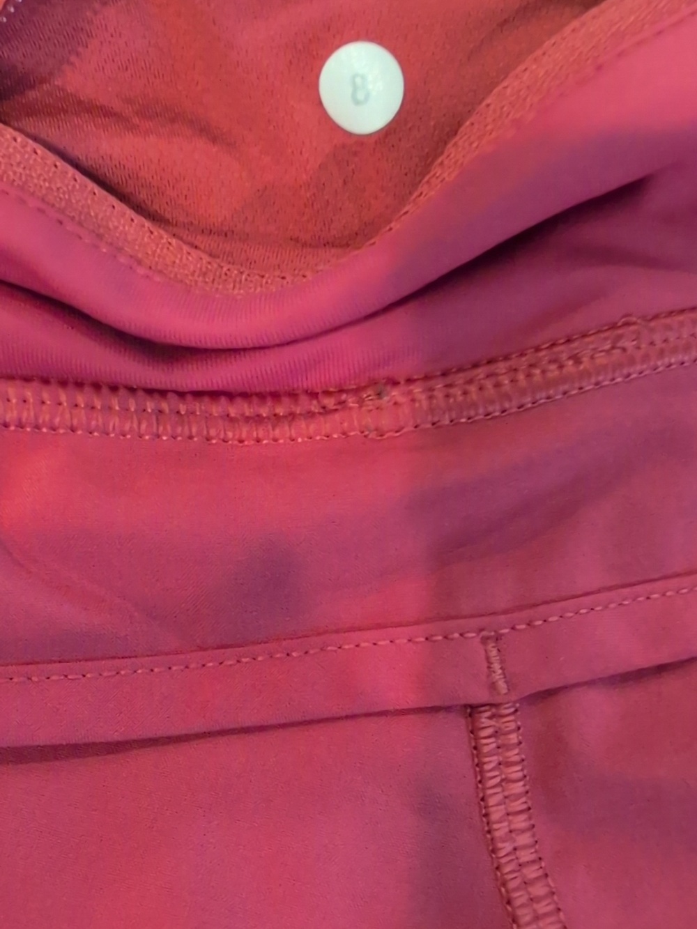 Lululemon Raspberry Pink Speed Up Shorts - Picture 3 of 3
